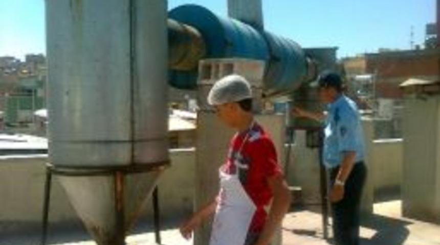 Şahinbey Zabıtası Fırınların Baca Filtrelerini Denetledi