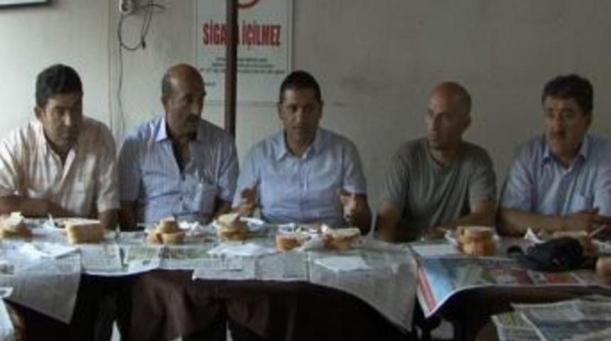 Karaduman, Dolmuş&ccedil;ularla Kahvaltıda Buluştu