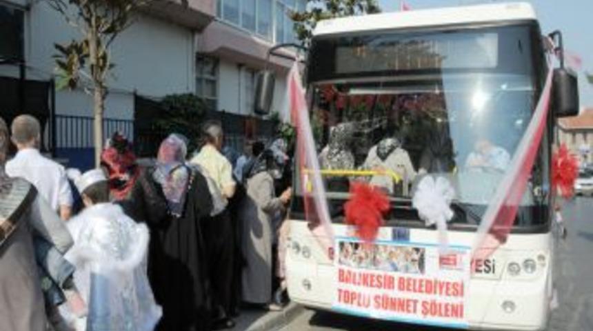 Balıkesir Belediyesi Toplu S&uuml;nnet Ş&ouml;leni D&uuml;zenledi