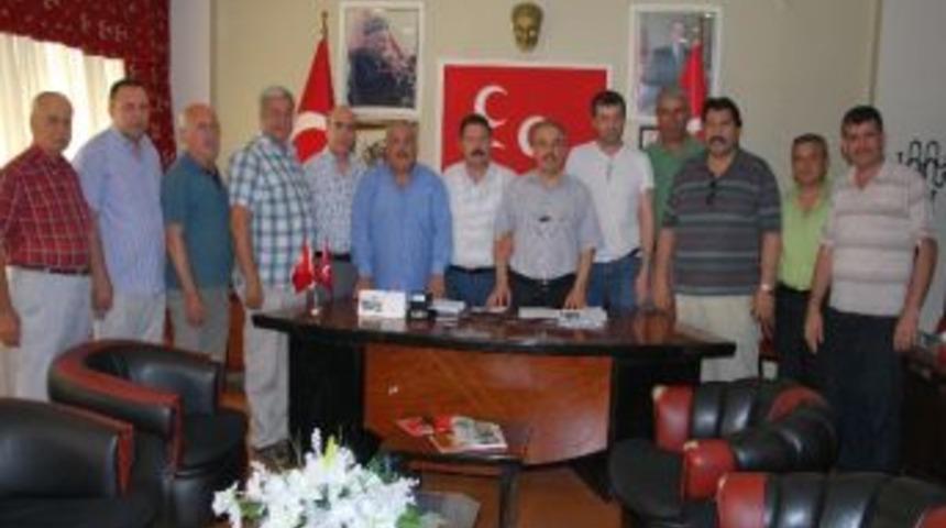 Aydın Tamirciler Odası&rsquo;ndan Mhp&rsquo;ye Ziyaret