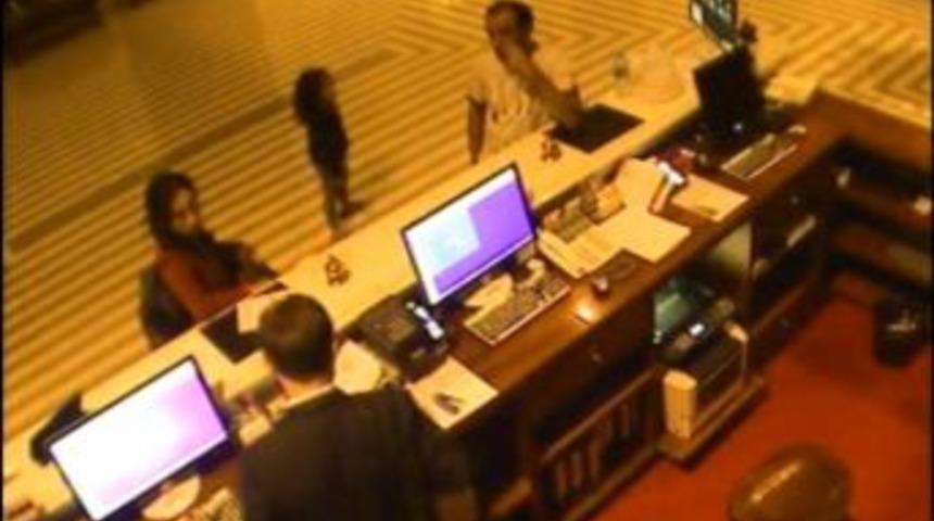 Minik Talya, Otelin G&uuml;venlik Kamerasında