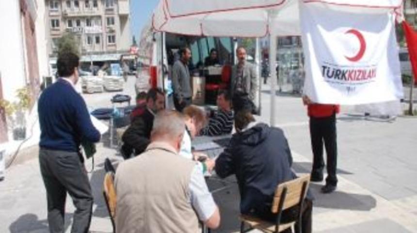 Kızılay Hafta Sonunda Didim’de Kan Bağışı Alımı Yapacak
