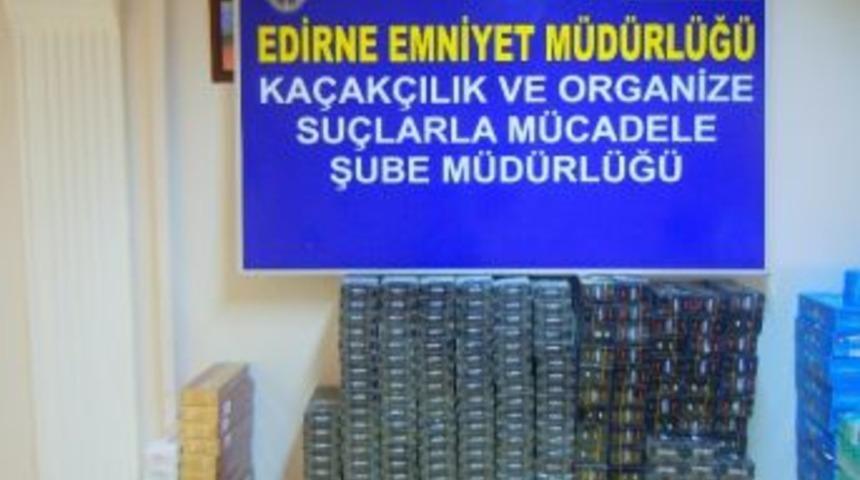 Emniyetten Kaçak Sigara Operasyonu