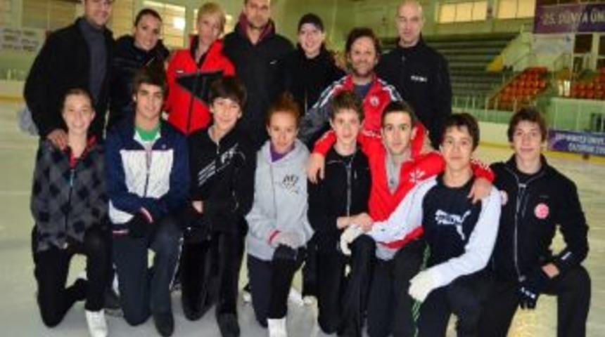 Buz Pateni Milli Takımı Erzurum&rsquo;da Kampa Girdi