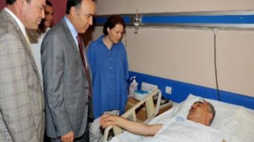 Vali Altıparmak, Kaymakam Bayg&uuml;l&rsquo;&uuml; Ziyaret Etti