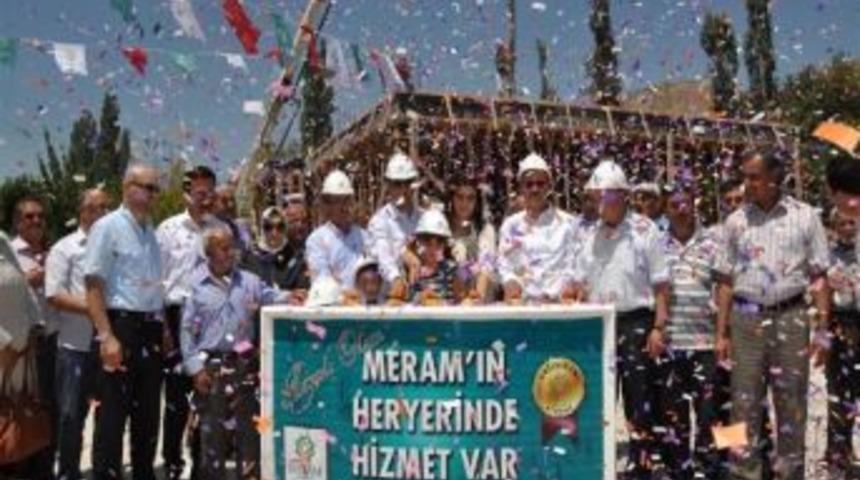 Meram&rsquo;da Derecamikebir Sosyal Tesislerinin Temeli Atıldı