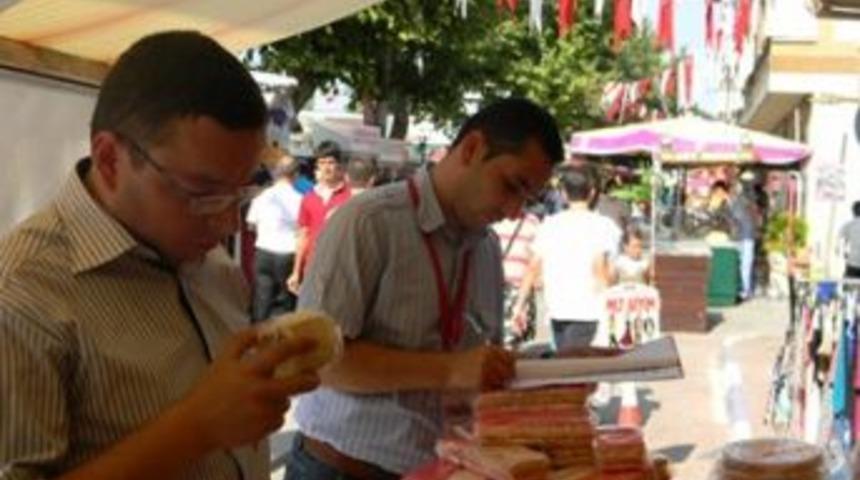 Festival stantlarına denetim