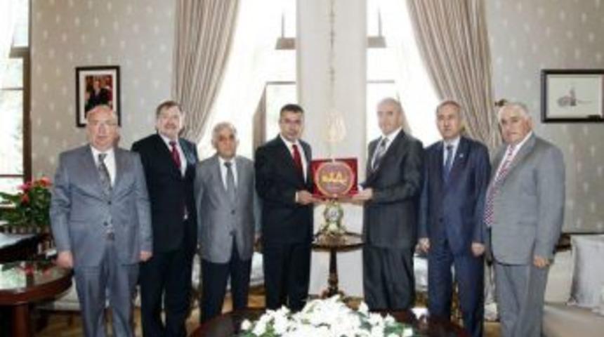Bartın Valisi K&uuml;&ccedil;&uuml;k Hatay Valisi&rsquo;ni Ziyaret Etti