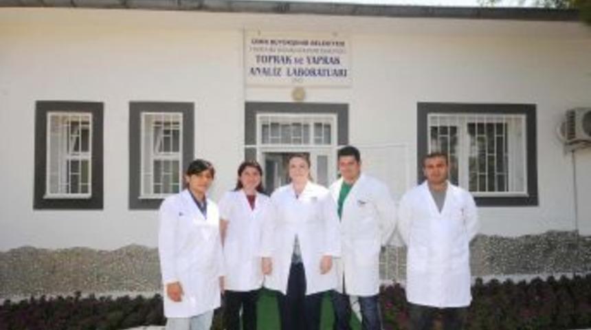 İzmir B&uuml;y&uuml;kşehir Belediyesi Toprak Ve Yaprak Tahlil Laboratuvarı Kurdu