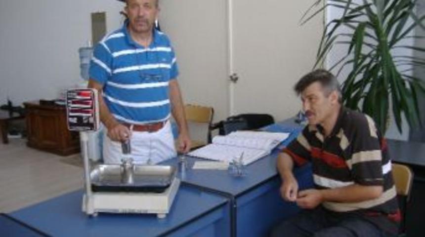 &Ouml;l&ccedil;&uuml; Ve Tartı Aletleri Bakımı Yapılıyor