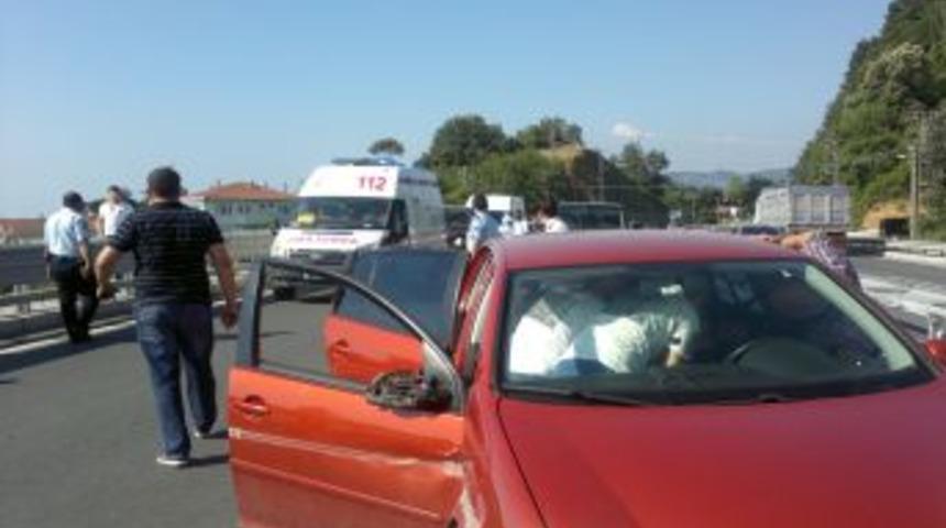 Alaplı&rsquo;da Kaza: 1 Yaralı