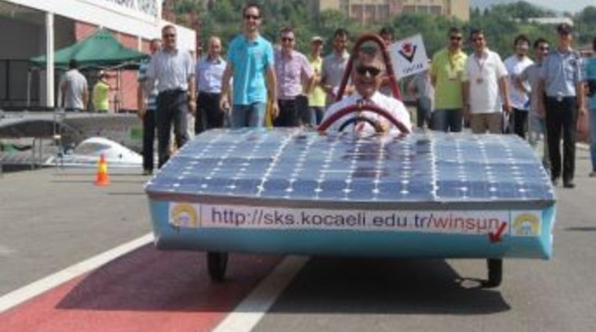 G&uuml;neş Ve Hirdojen Enerjili Otomobiller Kocaeli'de Yarışacak