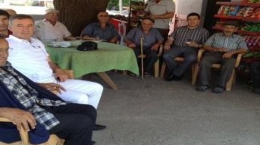 Chp &Ccedil;aycuma İl&ccedil;e Başkanı K&ouml;y Ziyaretlerine Devam Ediyor