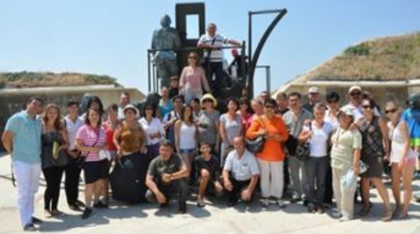 &Ccedil;anakkale Şehitlikleri gezileri sona erdi