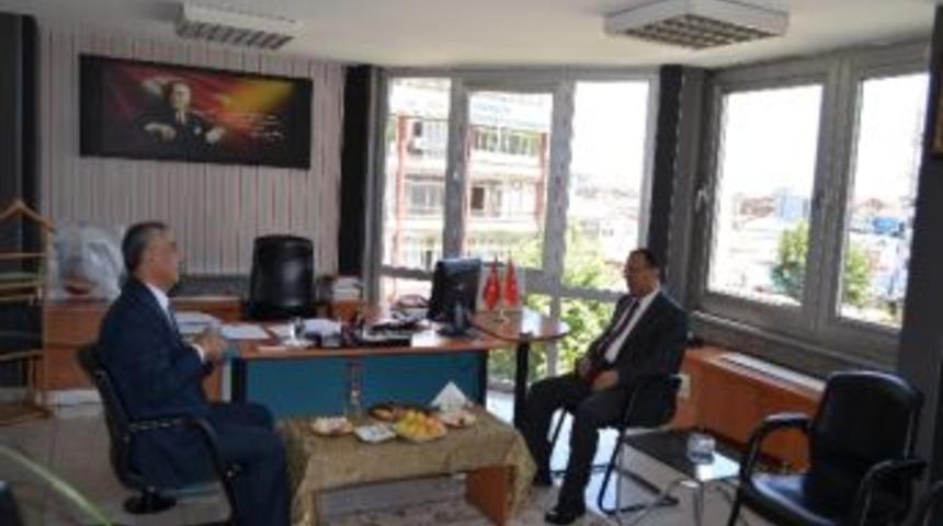 Vali Ulvi Saran'dan Ziraat Bankası'na Ziyaret