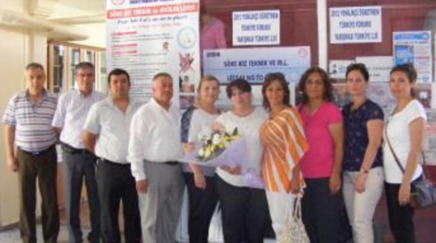 S&ouml;ke Mhp&rsquo;den T&uuml;rkiye İkincisi S&ouml;ke Kız Meslek Lisesi'ne Kutlama Ziyareti