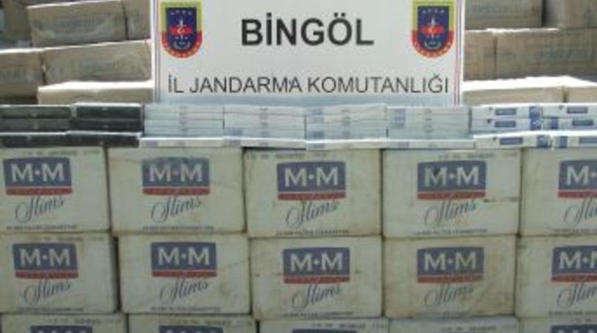 Bing&ouml;l'de Ka&ccedil;ak Sigara Operasyonu