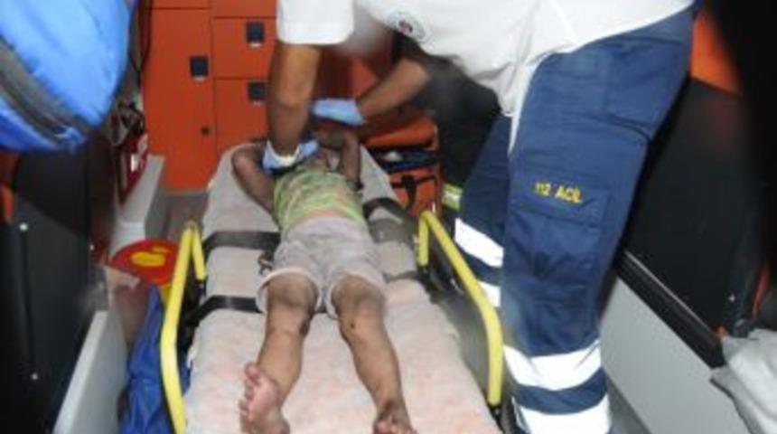 Alev Alev Yanan Evdeki 2 &Ccedil;ocuk Ağır Yaralandı