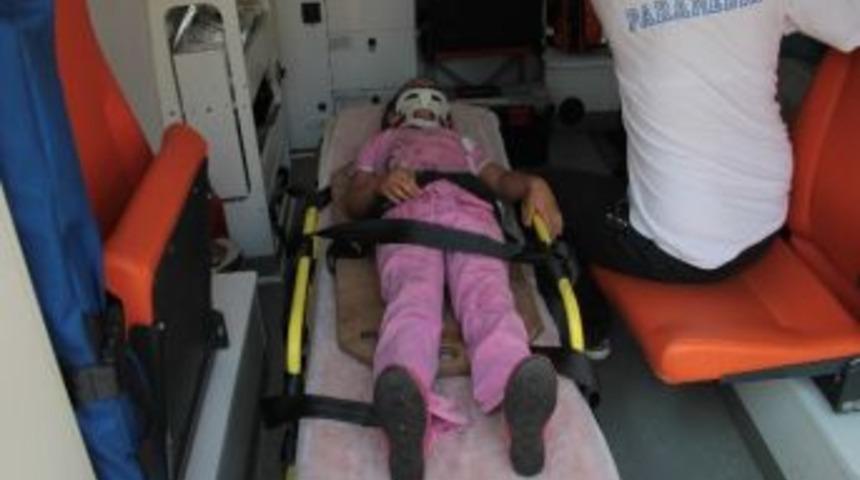 Minikleri Korkutan Zincirleme Kaza