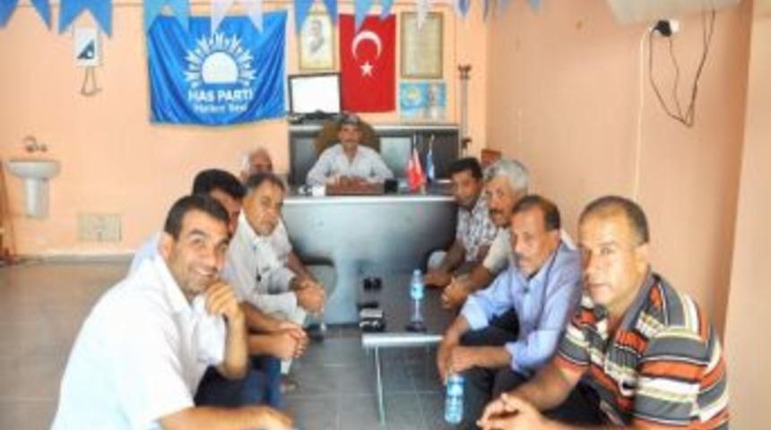 Has Parti Ak&ccedil;akale İl&ccedil;e Başkanlığı İstişare Toplantısı Yaptı