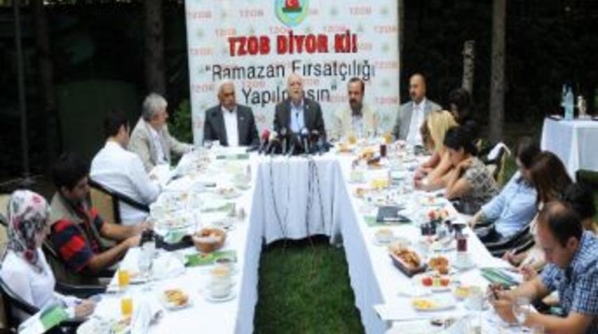 Tzob&rsquo;tan &lsquo;ramazan Fırsat&ccedil;ılığı Yapılmasın&rsquo; Kampanyası