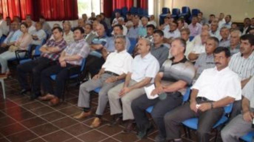 Gediz'de Zirai Makine Ekipman Desteği Bilgilendirme Toplantısı Yapıldı