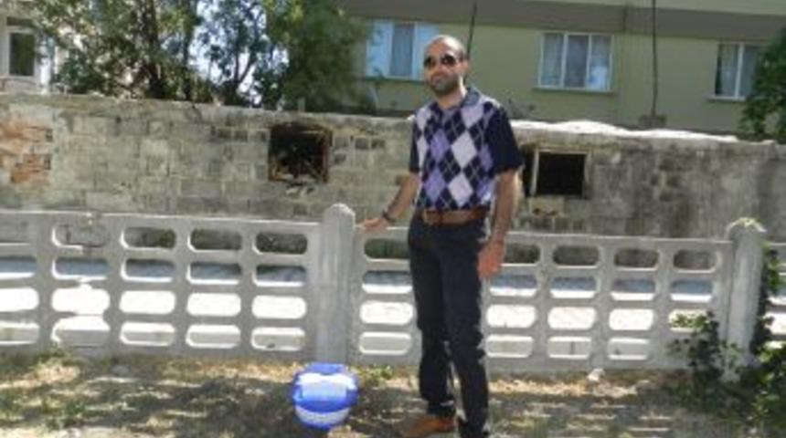 Belediyeden Sokak Hayvanlarına Suluk Hizmeti