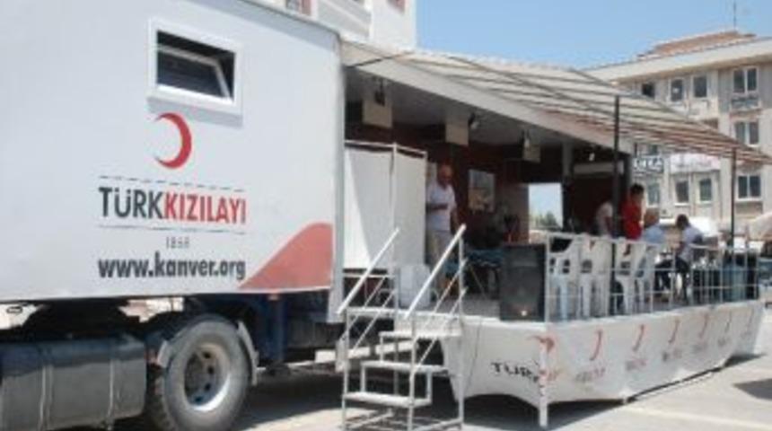 Kızılay&rsquo;ın Kan Bağışına Didim&rsquo;den Destek.