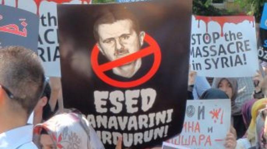 Hama'daki Katliam İstanbul'da Protesto Edildi