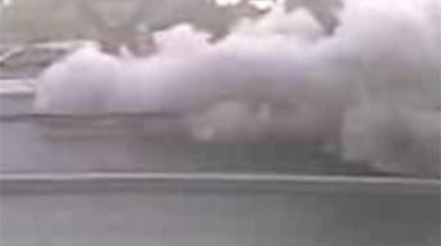 Metrob&uuml;s manevra yolu &ccedil;&ouml;kt&uuml;