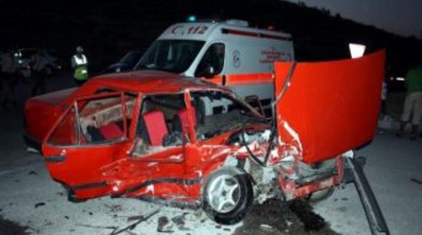 Eskişehir'de Trafik Kazası : 4 Yaralı