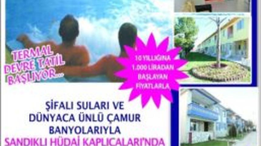 H&uuml;dai Kaplıcaları&rsquo;nda Devre Tatil Sistemi