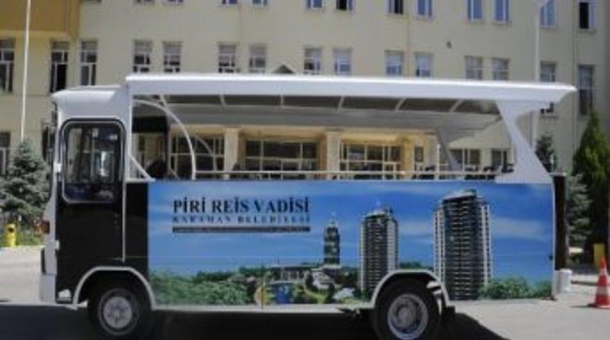 Karaman Belediyesi'nin Gezi Aracı Hizmete Başladı