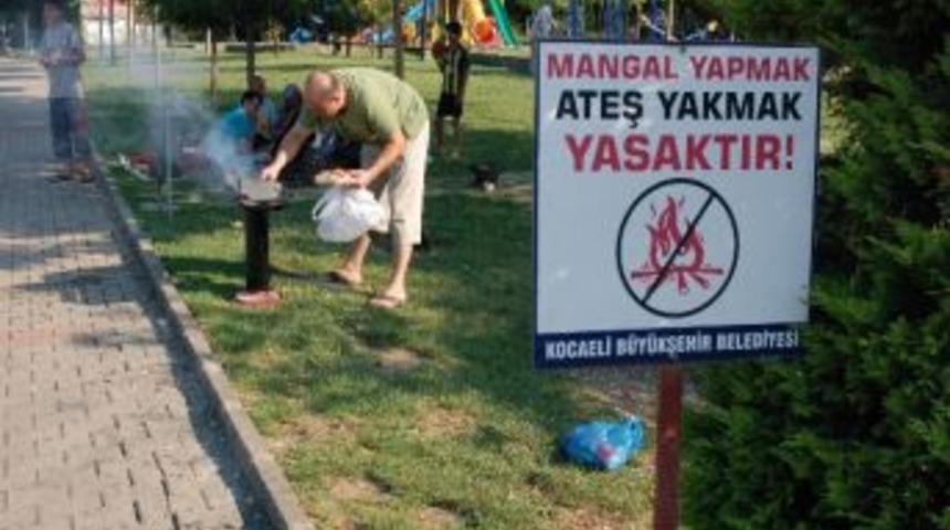 Mangalcılara Uyarı Levhası Yetmiyor