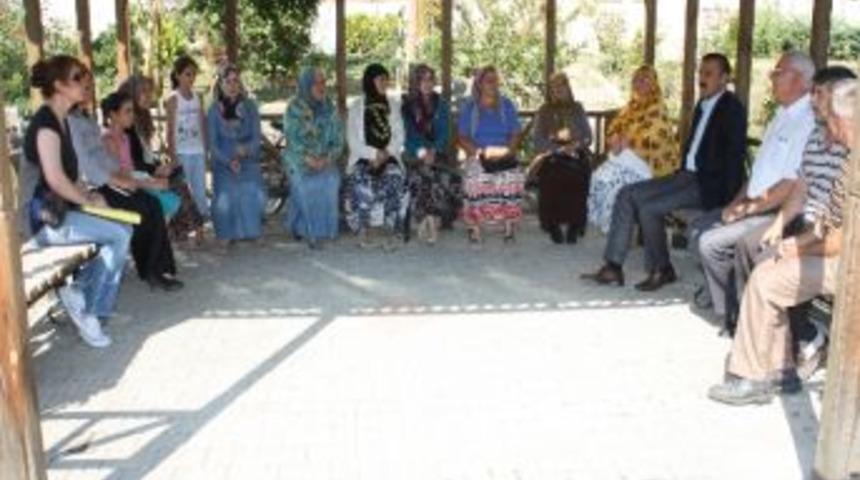 D&uuml;zce Belediye Başkanı İsmail Bayram Ev Ziyaretlerine Devam Ediyor