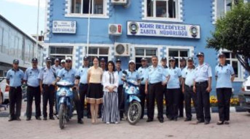 Iğdır Belediyesi'nden Motosikletli Trafik Zabıta Ekipleri