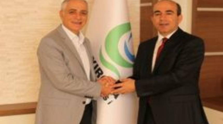 Saka'dan Başkan Akbaş'a Veda Ziyareti