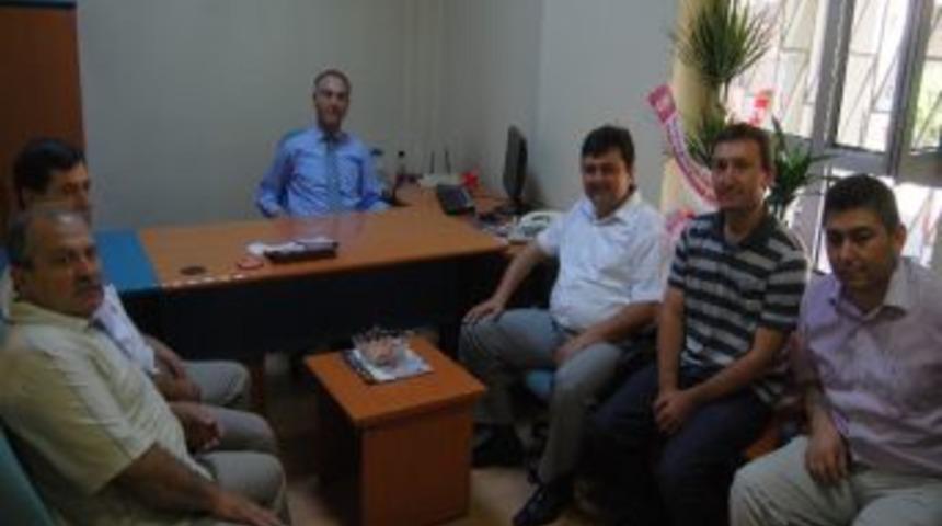 Kula Ak Parti'den Ziraat Bankası'na Ziyaret