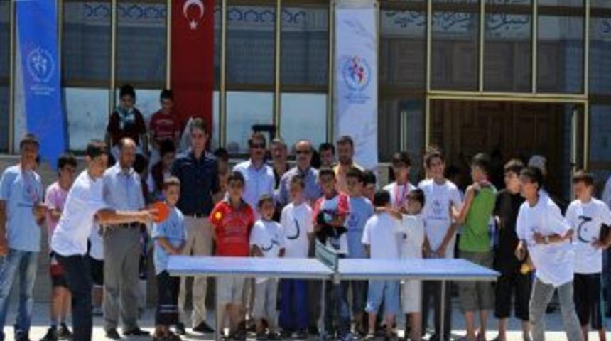 Hem Kur'an &Ouml;ğreniyor, Hem De Spor Yapıyorlar
