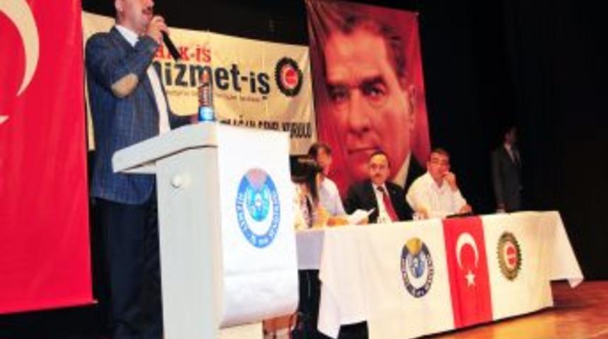 HAK-İŞ Genel Başkanı Arslan'dan, Belediye Başkanı Akg&uuml;l'e Teşekk&uuml;r