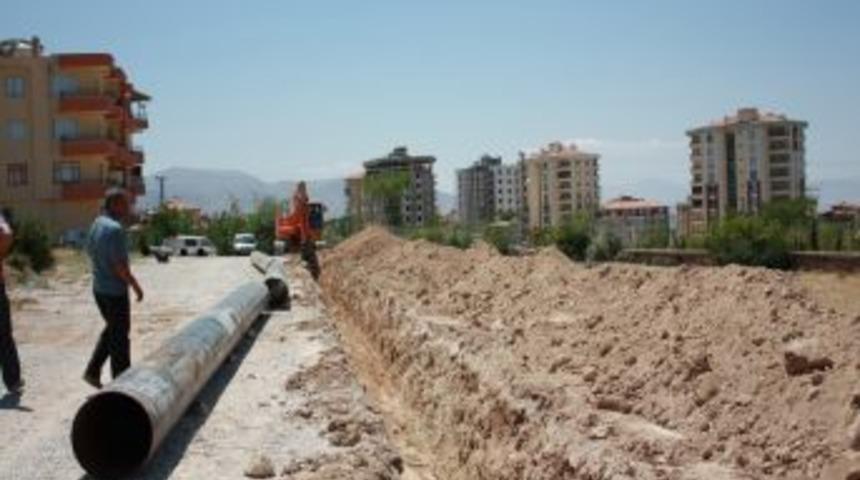 Malatya'da I&ccedil;me Suyu Boruları Değiştiriliyor