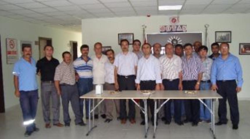 Kalorifer Ateş&ccedil;iliği Kursiyerlerinden Botaş Tesislerine Ziyaret