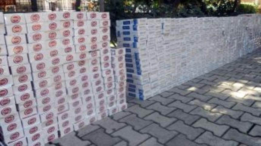 700 Karton Ka&ccedil;ak Sigara Ele Ge&ccedil;irildi