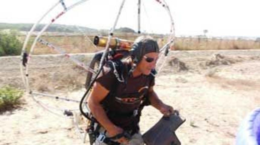 Oymapınar&rsquo;da paramotor kazası