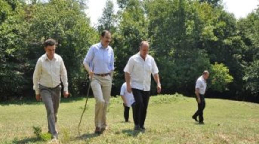 Ayaz, Tepecik K&ouml;y&uuml; Sakinleriyle Buluştu