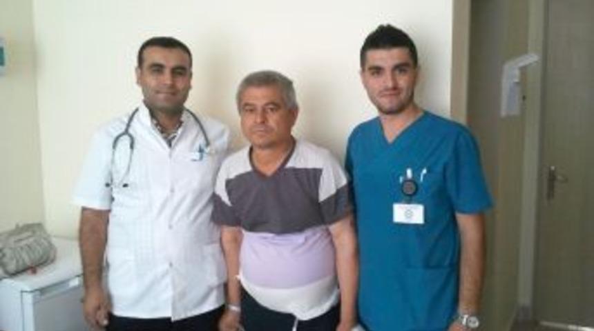 B&ouml;brek Taşı Ameliyat Olanlar 24 Saat Sonra Ayağa Kalkıyor