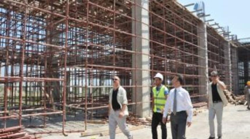 Fuar Ve Kongre Merkezi İnşaatı Hızla İlerliyor