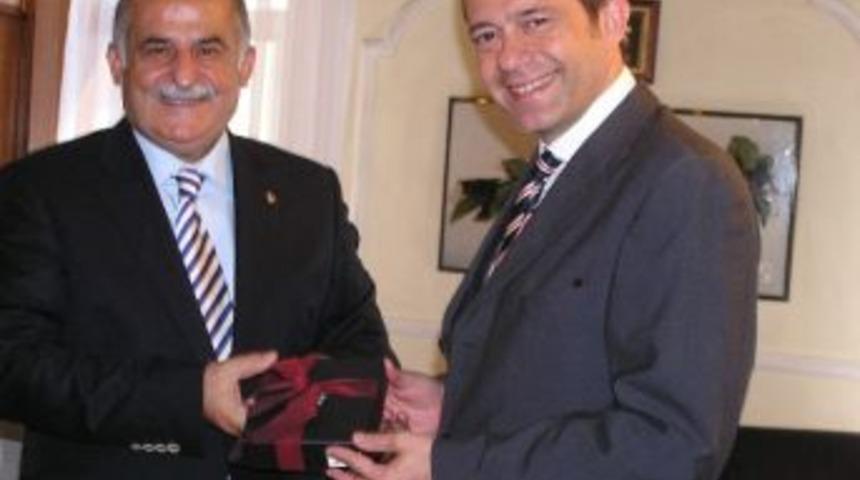 Akbank Genel M&uuml;d&uuml;r&uuml; Binbaşgil Mtso&rsquo;yu Ziyaret Etti