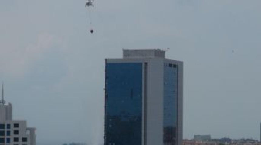 Polat Tower'a Helikopterle M&uuml;dahale