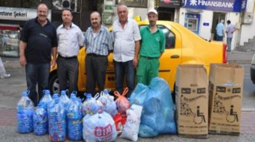 Taksicilerden &Ouml;rnek Davranış